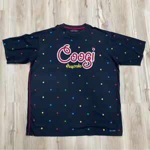 Y2K Coogi Australia embroidered logo shirt size 4XL